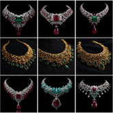 NK_008 : Creative Concept, 800+ Necklace Design Collection  –  Diamond/Gemstone/Ruby/Sapphire/Emerald/Statement Necklaces, Haute Joaillerie, Collar/Bib Necklace